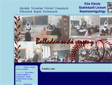 Tablet Screenshot of lkk.educv.ro